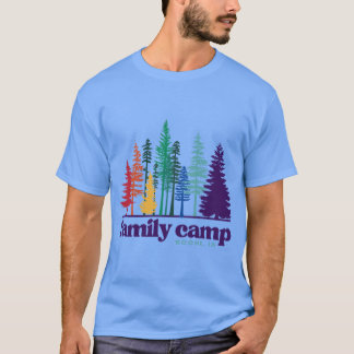 Family Camp Rainbow Trees T-Shirt