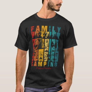 Family Camping Family Vacation Making Memories vin T-Shirt
