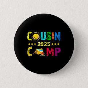 Family Camping Summer Vacation Crew Cousin Camp 20 6 Cm Round Badge