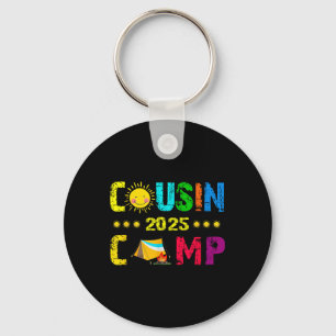 Family Camping Summer Vacation Crew Cousin Camp 20 Key Ring