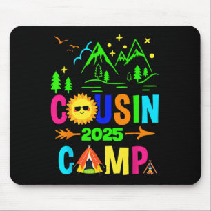 Family Camping Summer Vacation Crew Cousin Camp 20 Mouse Pad