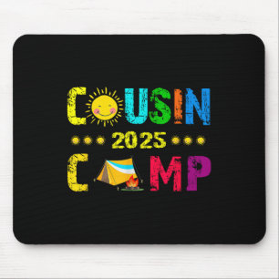 Family Camping Summer Vacation Crew Cousin Camp 20 Mouse Pad