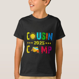 Family Camping Summer Vacation Crew Cousin Camp 20 T-Shirt