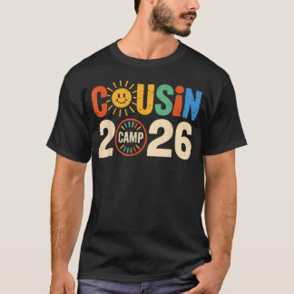 Family Camping Summer Vacation Crew Cousin Camp T-Shirt