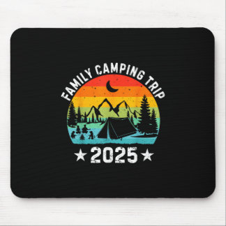 Family Camping Trip 2025 Matching Crew Summer Vaca Mouse Pad