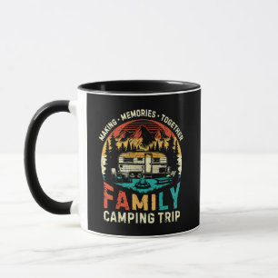 Family Camping Trip Making Memories Together Mug