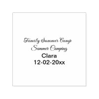 Family camping vacation custom add name dateSummer