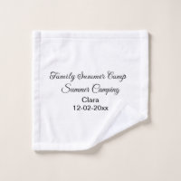 Family camping vacation custom add name dateSummer
