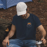 Family Camping Vacation Custom Matching Camp Dad T-Shirt<br><div class="desc">Going on a family camping vacation? Customise these camping retro camp tents shirts for the whole family by adding your family name or custom text, and year of the adventure. I hope it’s not just about the cool design that caught your eye but the fact you’ll never find it a...</div>