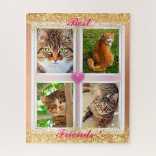 Family Cats Popular Gift Jigsaw Puzzle
