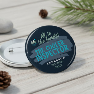 Family Characters The Cooler Inspector ID1317 10 Cm Round Badge
