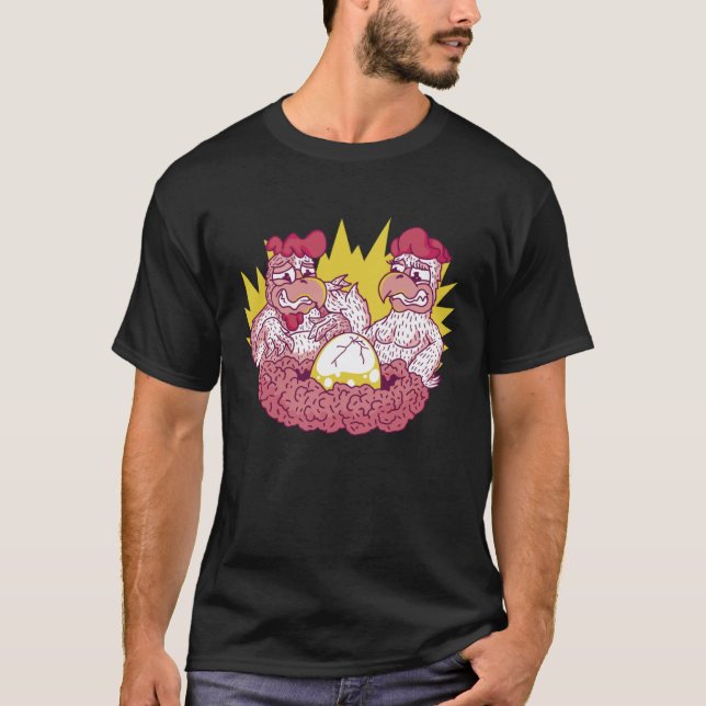Family Chickens T-Shirt (Front)