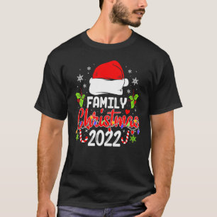 Family Christmas 2022 Matching Outfit Squad Santa  T-Shirt