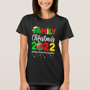 Family Christmas 2022 Matching Outfit Squad Santa T-Shirt