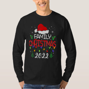Family Christmas 2022 Matching   Santa Elf Squad 3 T-Shirt