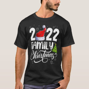 Family Christmas 2022 Team Santa Squad Xmas Tree P T-Shirt
