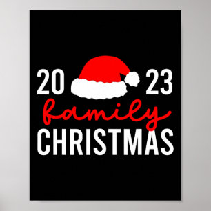 Family Christmas 2023 Matching Family Pyjamas Pjs Poster