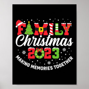 Family Christmas 2023 Matching Outfit Xmas Squad S Poster