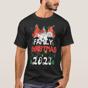 Family Christmas 2023 Matching  Squad Santa Elf  7 T-Shirt