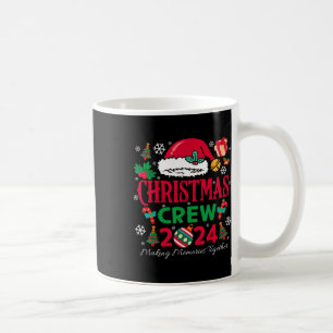 Family Christmas 2024 Christmas Crew Xmas Matching Coffee Mug