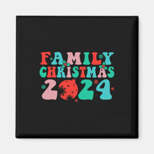 Family Christmas 2024 Christmas Squad Xmas Matchin Magnet
