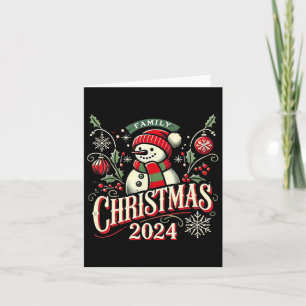 Family Christmas 2024 Family Matching Christmas 20 Card