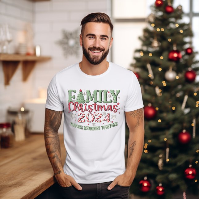Family Christmas 2024 Making Memories T-Shirt (Creator Uploaded)