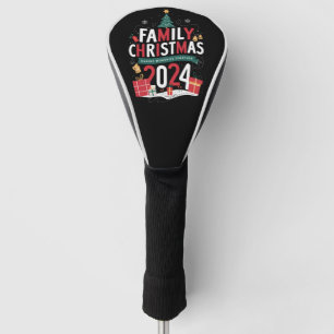 Family Christmas 2024 Making Memories Together Golf Head Cover