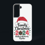 Family Christmas 2024 Making Memories Together Samsung Galaxy Case<br><div class="desc">Family Christmas 2024 Making Memories Together</div>