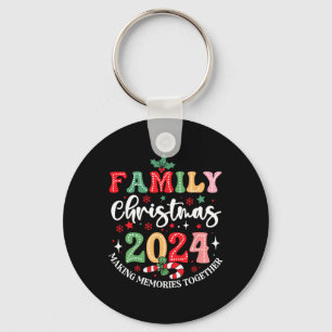 Family Christmas 2024 Making Memories Together Xma Key Ring