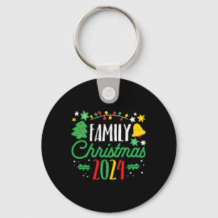 Family Christmas 2024 Matching Gift Santa Xmas 1  Key Ring