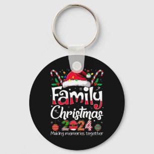Family Christmas 2024 Matching Outfit Xmas Squad S Key Ring