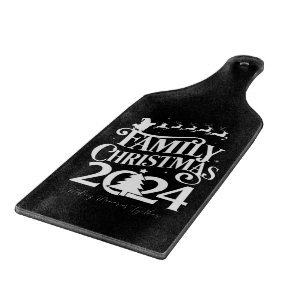 Family Christmas 2024 Memories Together Matching  Cutting Board