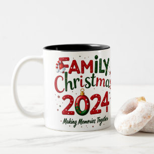 Family Christmas 2024 Mug Making Memories Togeth