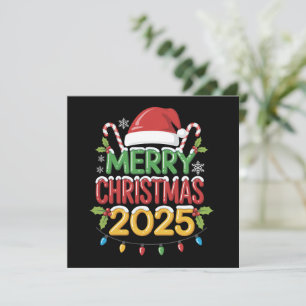 Family Christmas 2025 Crew Group Matching Family  Holiday Card