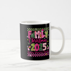 Family Christmas 2025 Matching Outfit Squad Santa  Coffee Mug