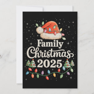 Family Christmas 2025 Matching Outfit Xmas Holiday Card