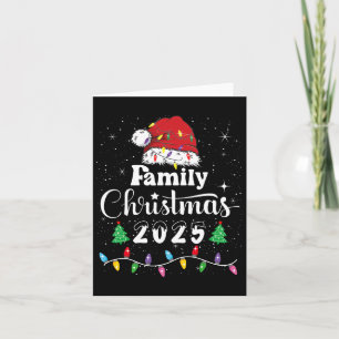 Family Christmas 2025 Matching Outfit Xmas Men Wom Card
