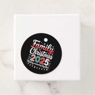 Family Christmas 2025 Matching Outfit Xmas Squad Favour Tags