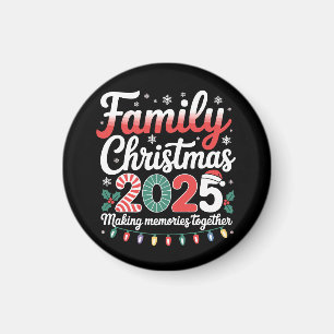 Family Christmas 2025 Matching Outfit Xmas Squad Magnet