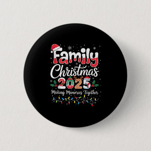Family Christmas 2025 Matching Outfit Xmas Squad S 6 Cm Round Badge