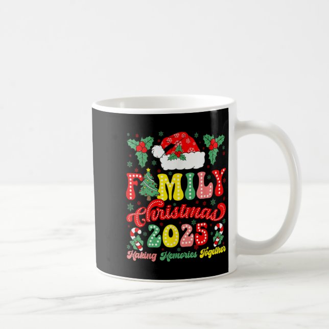 Family Christmas 2025 Matching Outfit Xmas Squad S Coffee Mug (Right)