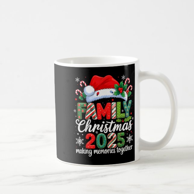 Family Christmas 2025 Matching Outfit Xmas Squad S Coffee Mug (Right)