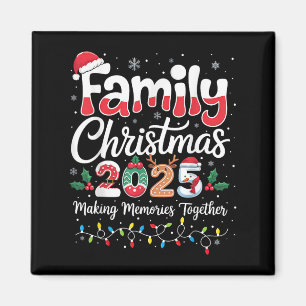 Family Christmas 2025 Matching Outfit Xmas Squad S Magnet