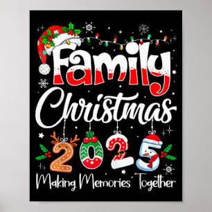 Family Christmas 2025 Matching Outfit Xmas Squad S Poster