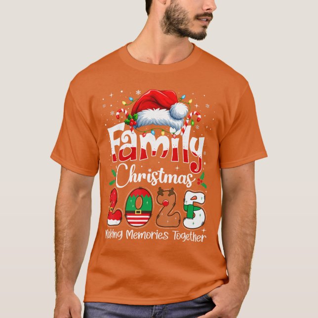 Family Christmas 2025 Matching Outfit Xmas Squad S T-Shirt (Front)