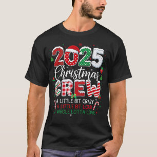 Family Christmas 2025 Matching Xmas Squad Santa  T-Shirt