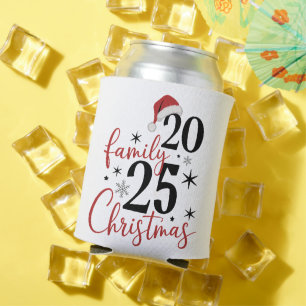 Family Christmas 2025 Squad Reunion Matching Can Cooler