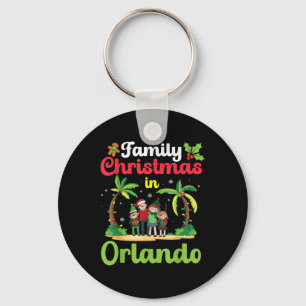 Family Christmas Celebration In Orlando With Tropi Key Ring