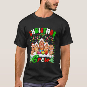 Family Christmas Crew Funny cookie Gingerbread Xma T-Shirt